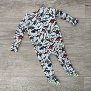 Bums & Roses Dinomite Convertible Zip Romper